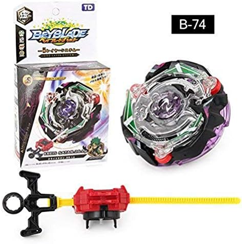 Wywei Bey Burst Blade Evolution String Launcher Grip Kit God Bay Battling Top Booster Geist Fafnir. High Performance 4D Bey Left Right Launcher Spinning Top Boys Game Toys Bey Battle Set (B-74)