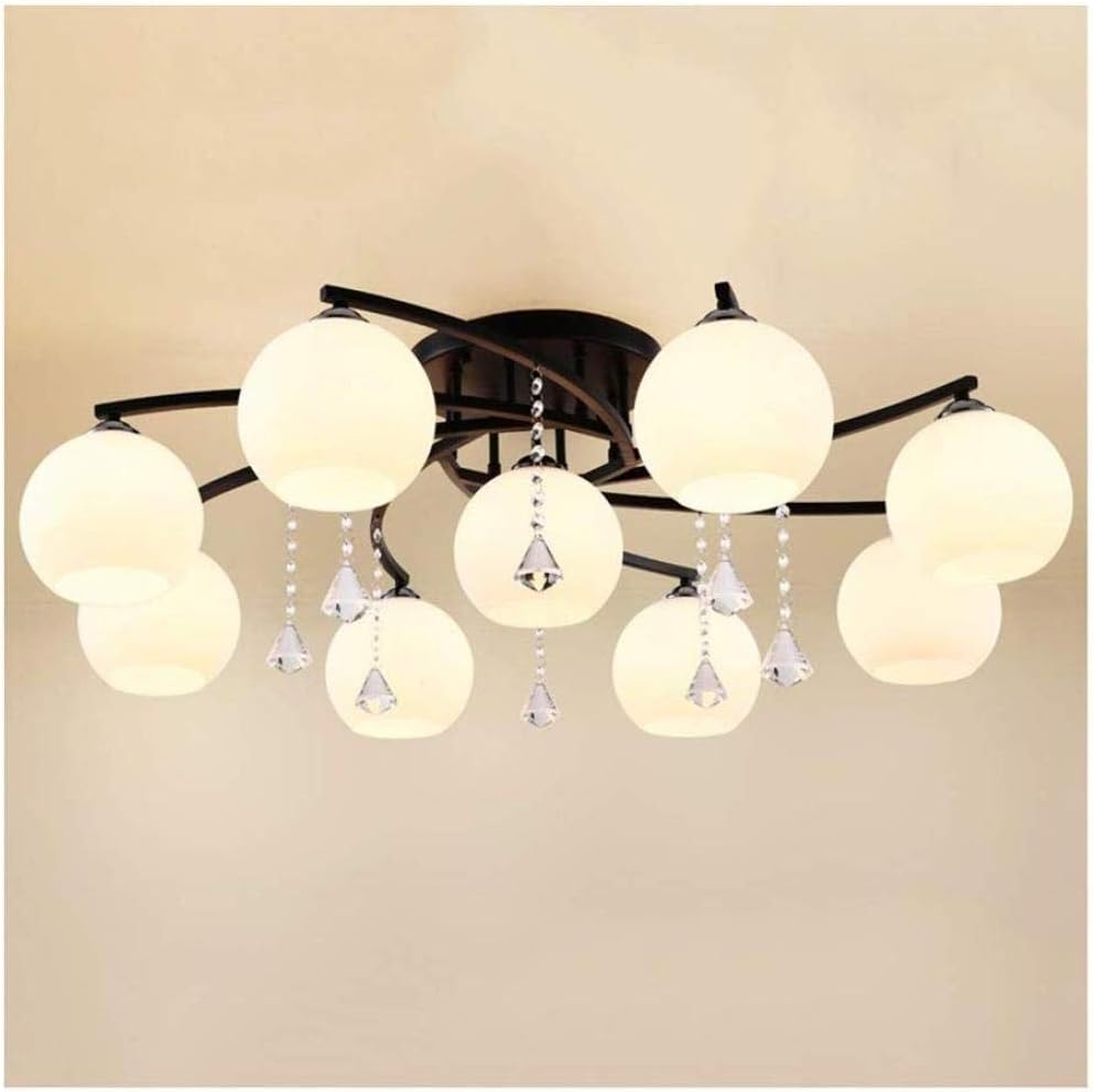 PLLP Dekorativer Kronleuchter für den Haushalt, moderne Deckenleuchte