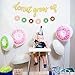 Glitter Donut Grow Up Banner Donut Party Garland