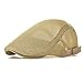 VOBOOM Men Breathable mesh Summer hat Newsboy Beret Ivy Cap Cabbie Flat Cap