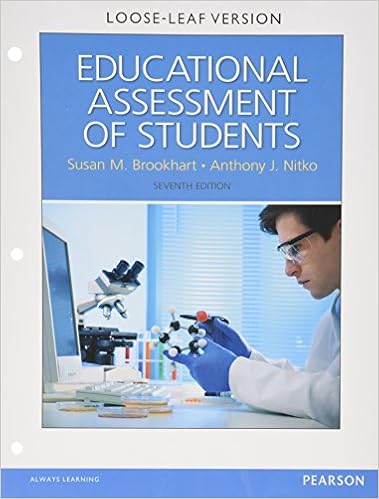 educational assessment of students nitko 6th edition