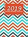 2019 Weekly Monthly Planner: Colorful Art, Monthly Calendar Book 2019, Weekly/Monthly/Yearly Calenda by Amika Lopez
