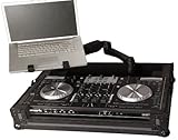 Gator Tour Series G-TOUR NS6-ARM1-PL Numark NS6 DJ Case with Adjustable 360 Degree Laptop, Tablet, or Monitor Arm