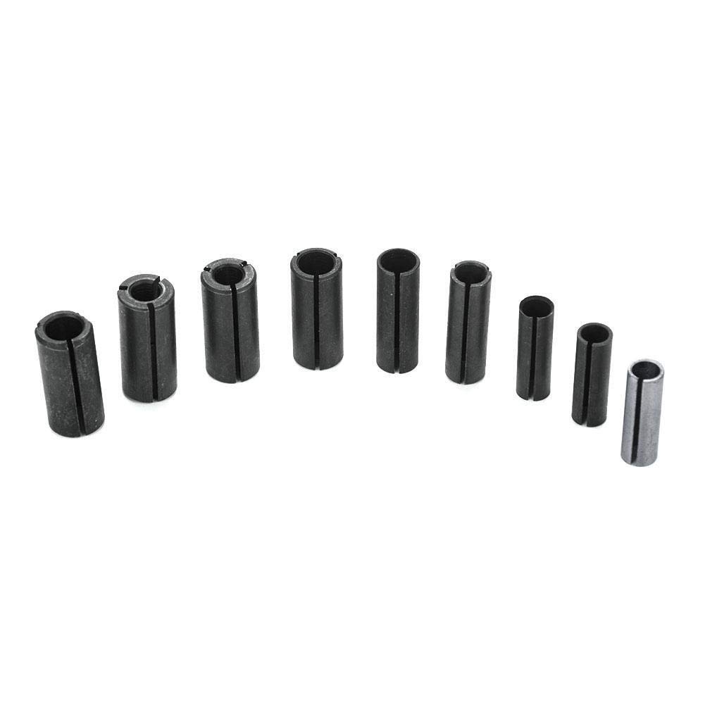 Broco Woodworking Router Bit Chuck Collet Adapter Split Bushing Milling Cutter Holder