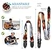 Surreal Art Guitar Strap Salvador Dali Inspired Includes 2 Strap Locks & 2 Matching Picks. Adjustable Guitar Strap - Cool Gift For Guitarist - For Bass, Electric & Acoustic Guitars