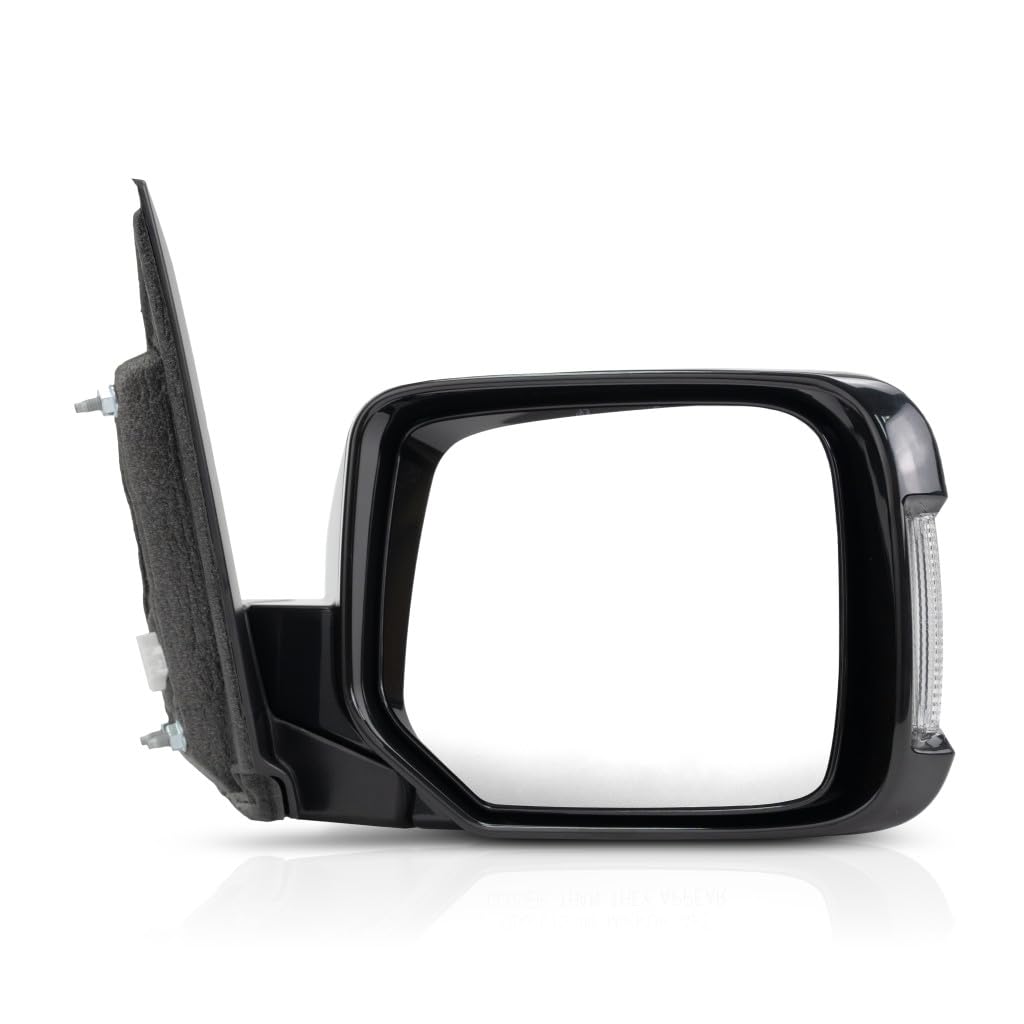 Photo 1 of For Honda Pilot 2009 10 11 12 13 14 2015 Door Mirror Passenger Side | Power | Non-Heated | w/Signal Indicator | Paint to Match Replacement For 76200-SZA-A51ZA | HO1321259