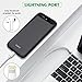 Trswyop Battery Case for iPhone 8 plus/7plus 8500mAh, Protective Rechargeable Charging Case External Battery Pack for iPhone 7plus/8plus Portable Charger Case Backup Battery Bank (5.5 inch) (Black)