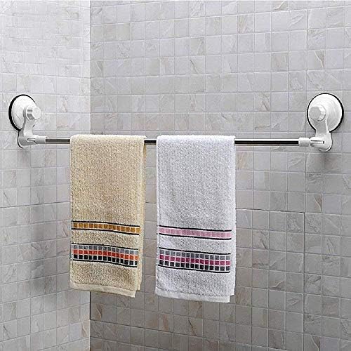 AQZET Bathroom Rack Storage Shower Shelf Toilet Wall Kitchen Corner Makeup Towel Sponge Holder, Standard Size, White