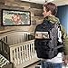ActiveDoodie Dad Diaper Bag Backpack, Tactical Adventure Gear for Dads, Changing Pad, Stroller Straps, Insulated Bottle Holder, Diaper Bag for Dad, Military Style (Diaper Sniper Velcro Patches, Large)