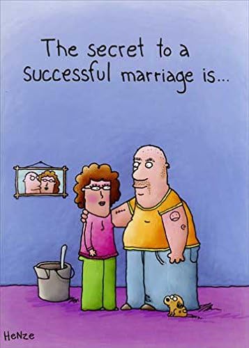 Successful Marriage Oatmeal Studios Funny Anniversary Card