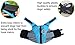 VIVAGLORY Sports Style Dog Life Vest, Dog Life Jacket for Swimming & Boating, Ripstop & Buoyancy for Puppy Doggy, Lifejacket with Handle, M, Blue