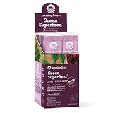 Amazing Grass Green Superfood Antioxidant: Organic Plant Based Antioxidant for full body recovery, 1+ Full Servings Fruits & Veggies per Scoop, Sweet Berry Flavor, 15 Servings
