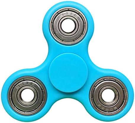 Findbest Fingertip Gyroscope Tri-Spinner Fidget Toy EDC Focus Toy, Ultra Durable High Speed Exquisite Hand Spinner for ADD, ADHD Anxiety Autism Boredom Stress Focus Children and Adults (blue)