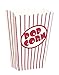 Vibrant Red Small Popcorn Paper Boxes (8 Pack) - Premium Treat Containers for Parties, Movie Nights & Snack Lovers