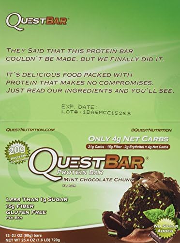 Quest Nutrition Mint Chocolate Chunk (Pack of 36)