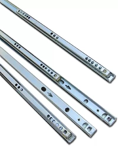 GTV Solmer LTD Metal Ball Bearing Drawer Runner 310mm 17mm Grooved 5 Pairs
