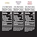 MATI Plant-Powered Sparkling Organic Energy Drink, Variety Pack, Peach Mango + Citrus + Passion Fruit, 40 Calories, 12 Fl Oz, Pack of 12