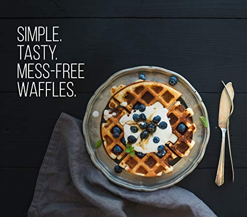 4 Chefman+Anti+Overflow+Belgian+Maker+Waffle+Iron