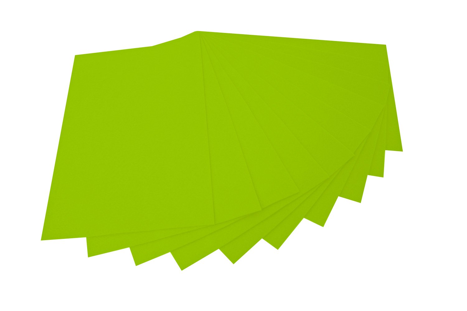 Folia 520451 Craft Felt 20 x 30 cm, 10 sheet, light green