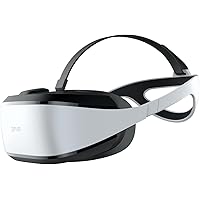 DPVR E3C Virtual Reality Headset, Black Hard Strap VR Set for Business of Egg Seats Headset, VR Simulator Riders, VR Moto and