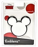 Chroma Graphics 41508 Mickey Mouse Logo Injection Molded Chrome Colored Emblem Decal
