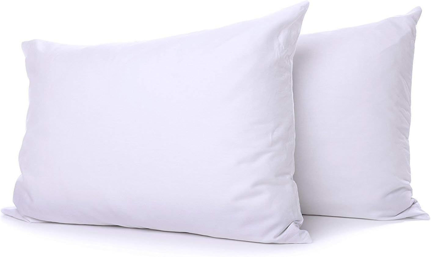 E4emporium Polycotton Hollowfibre Non Allergenic Pillows Pack Of