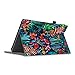 Fintie Case for Amazon Fire HD 10 Tablet (Compatible with 7th and 9th Generations, 2017 and 2019 Releases) - [Multi-Angle Viewing] Folio Stand Cover with Pocket Auto Wake/Sleep, Jungle Night