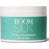 Boomsilk ® Face Moisturizer Cream, Rejuvenating Face Lotion & Facial Moisturizer for Mature Skin with Olive Oil, Beeswax & Honey, Hydrating Body Lotion for Women, Boom Beauty by Cindy Joseph, 8 oz