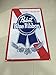 Fain's World Pabst Blue Ribbon Flag - 5 ft Tall X 3 ft Wide - Vertical