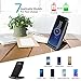 SSA Magnetic Wireless Charging Stand, 3-in-1 Magnetic Stand Lite with 5ft USB-C Cable, Mag-Safe Charger Stand for iPhone 14 12 13 Pro/Max/Mini, AirPods, Apple Watch (with AC Adapter)