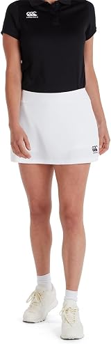Canterbury Women's Plain Team Skort White 16 Sport Netball Hockey view 2