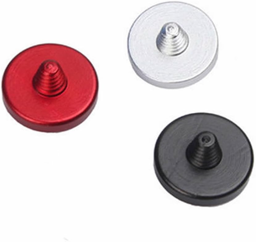 Huiee Concave Metal Soft Shutter Release Button 3Pcs for Camera Fuji X100 X10 XPRO XE1 XE2 XTS SLR Nikon Canon