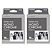 Fujifilm Instax Wide Monochrome Film (10-Sheets), for Instax Mini Instant, Disposable and Polaroid Camera 2-Pack