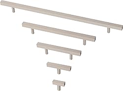 Franklin Brass Simple Square Bar (10-Pack) Cabinet