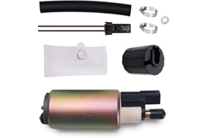 CUSTONEPARTS High Performance Aftermarket Electric Intank Fuel Pump With Installation Kit FIT 1995-2010 Ford Explorer, FIT Ford Focus, FIT Ford Mustang, V6/V8 Engines, E2157