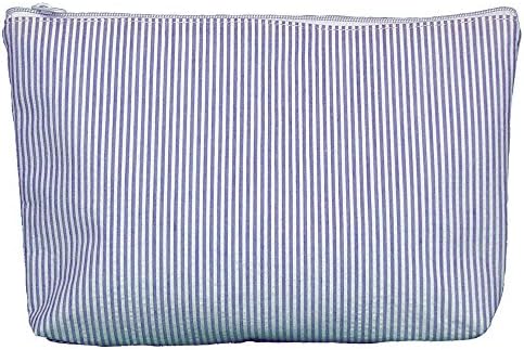 Cosmetic Bag in Seersucker