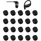 Zotech Black Ear Tips for in-Ear Headphones, Extra Small Kids Size 10 Pairs Soft Silicone Earbuds Tips Eartips with 3.8mm Connector Hole, Fit Most in-Ear Earbuds(Inner Hole 3.8mm -4.8mm)
