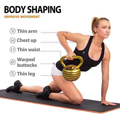 GJX-Kettlebell-Kugelhantel-aus-Vinyl-10-40LB-Kettlebell-Gewichte-Sets-einstellbare-Kesselglocken-Unisex-Kraft-Trainingsuebung-Heimbuero-Fitness-KettlebellKugelhantel-aus-Gusseisen