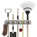 Shovel, Rake and Tool Holder with Hooks- Wall Mounted Organizer for Garage, Closet, or Shed-Hang Home and Garden Tools-Space Saving Rack by Stalwart primary
