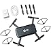 C-me Cme Social Media Flying Camera: Folding Mini Pocket Selfie Drone with WiFi, GPS, 8MP Digital Camera, and Full HD 1080p Video, Black