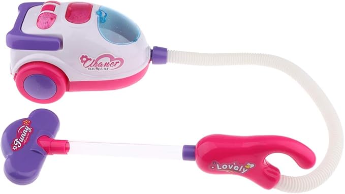 BAYMI Kinder Staubsauger Mit Echter Saugkraft - 3-in-1 Spielzeug Für Kinder Ab 3 Jahren | Montessori Lernspielzeug