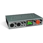 ESI Amber i2 &ndash; USB Audio Interface for Musicians, Producers, Singers, and Songwriters, Dual XLR, Line &amp; DI Inputs with MIDI I/O, Professional Software Included