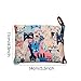 KINGMAS Reusable Grocery Bags, Eco-Friendly Folding Tote Shopping Bag fits in Pocket, Washable Waterproof Nylon Pouch Bags (2 Pack (Cat))