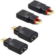 4 Adaptateurs XT60 Vers Prise Deans T - Pour Drones RC, Conversion Batterie & ESC - Sans Soudure, Plug And Play - 6