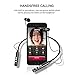 YINENN 850 Ultra-Light Bluetooth Headphones Wireless Neckband Headset With 5hrs Playtime Noise Cancelling&Mic [Upgraded Version]