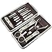 12 Pcs Nail Care Personal Manicure & Pedicure Set, Travel & Grooming Kit