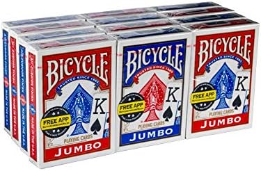 Bicycle Poker Standard Size Jumbo Face Index Playing Cards