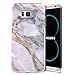 Galaxy S8 Plus Case, ZUSLAB Pattern Design, Slim Shockproof Flexible TPU, Soft Rubber Silicone Skin Cover for Samsung Galaxy S8 Plus (Marble Eye)