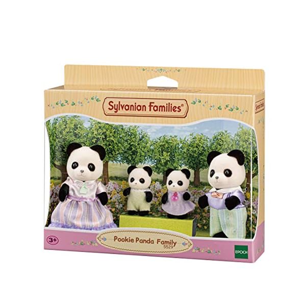 Sylvanian Families Pookie Panda Family