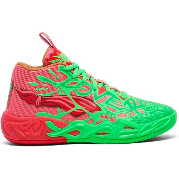 新品PUMA MB.04 1 LOVE pink-yellow 27.5cm Puma Mb.04 1 Love Pink/Yellow Basketball Puma